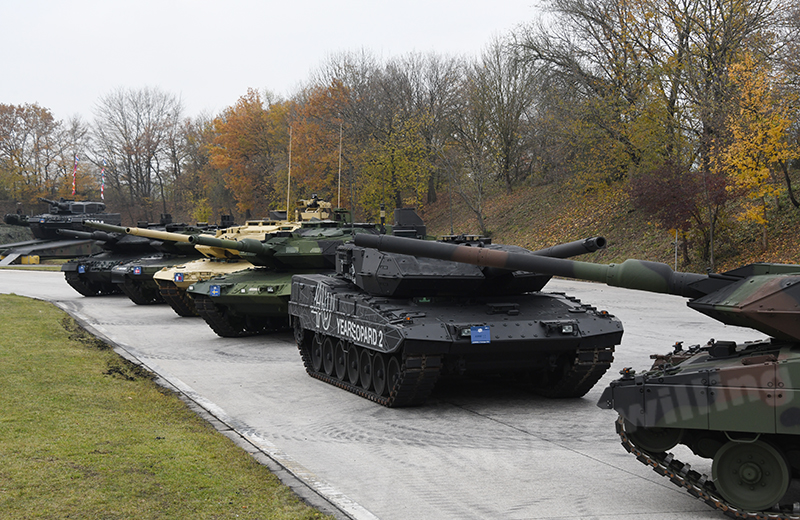 Systems house KMW celebrates 40 years of the Leopard 2 main battle tank -  EDR Magazine